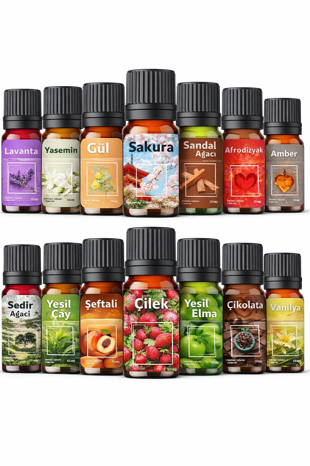 Premium Aromalı Esans Yağları